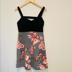 Guess Women’s Cut Out Fit and Flare Dress